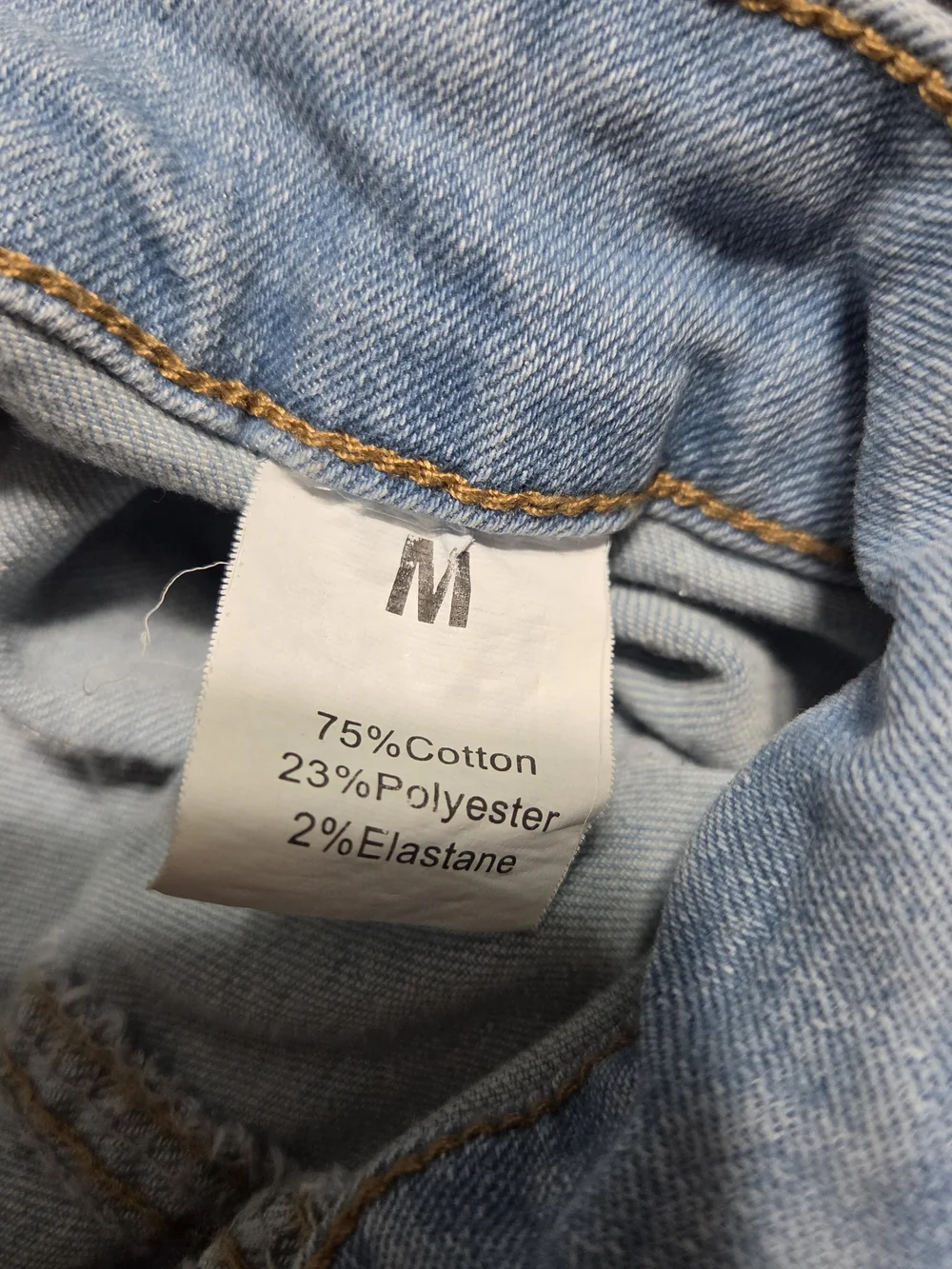 Light Wash Button-Front Denim Skirt - Picture 3 of 3